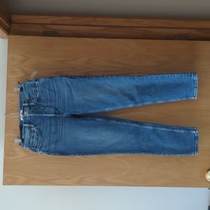 Re/Done 90s High Rise Ankle Crop Jeans 26